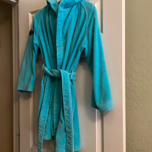 Intimates & Sleepwear Izod Lacoste Hooded Robe Os Poshmark